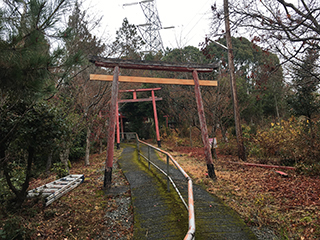 (貫の補修) 貫を差し込んで補修しました(補修後)
